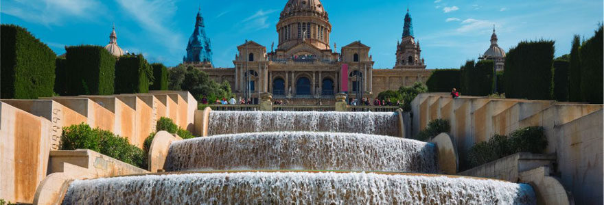 Quoi visiter à Barcelone, la fontaine magique de Montjuic